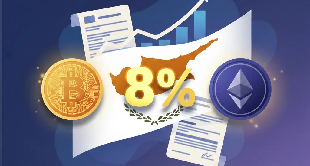 Tasse Crypto a Cipro 2026: Solo l'8% con il Nuovo Article 20E